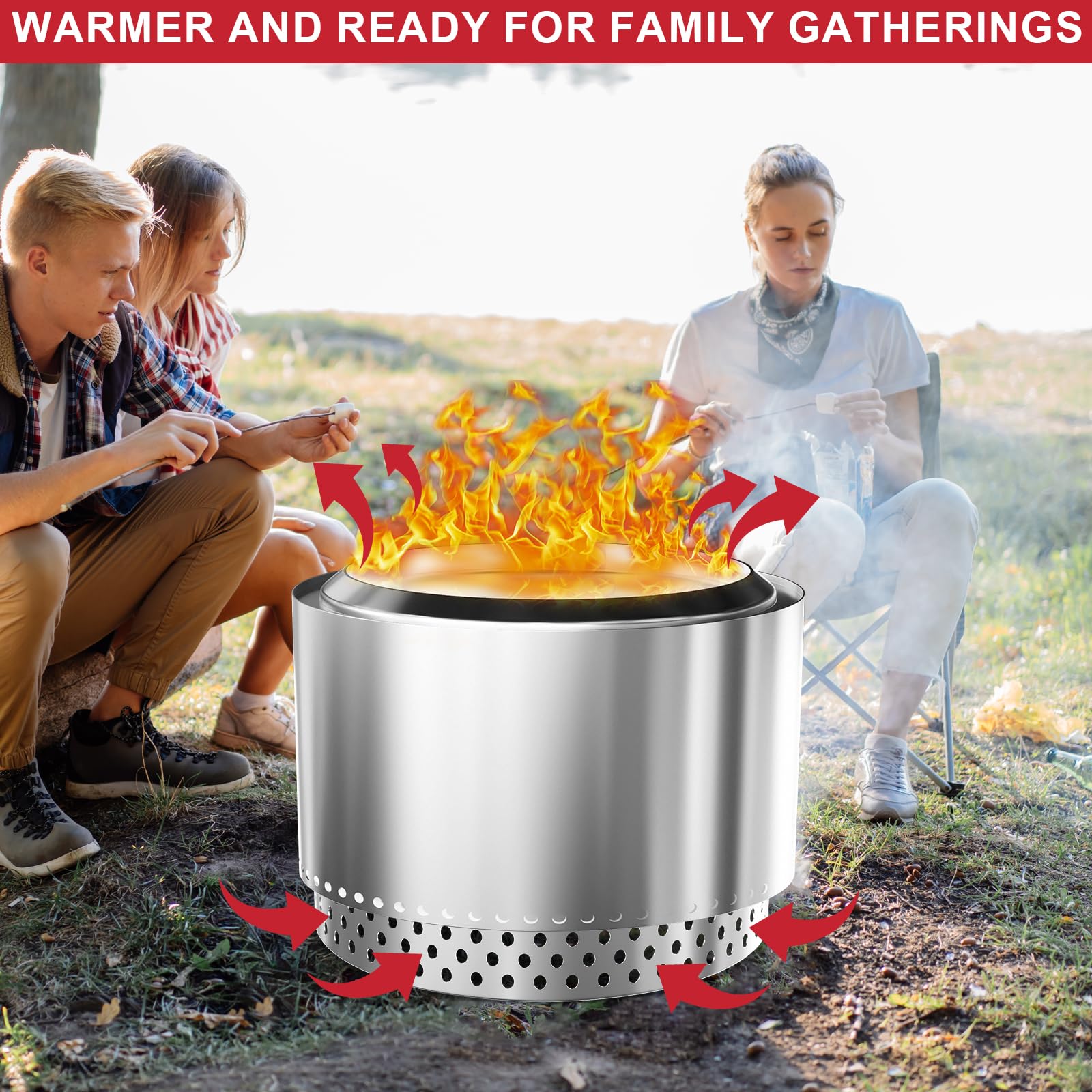Amazon.com : Fire Pit Stand for Solo Stove Bonfire, 19.5